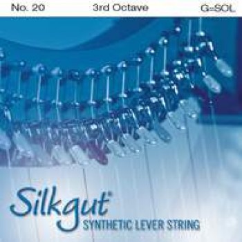 Silkgut Synthetic Lever String, 3rd Octave G